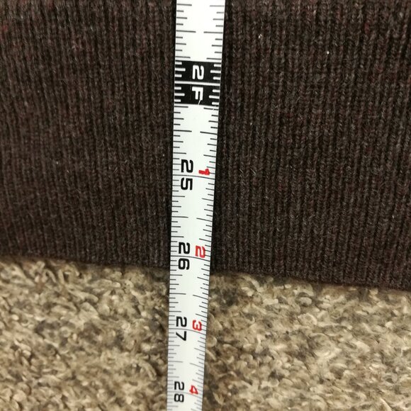 Vintage Gieves & Hawkes Sweater Vest 100% Cashmere V Neck Brown Mens Medium - Picture 6 of 7